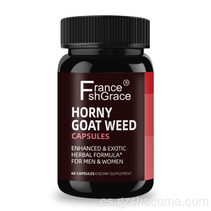 Suplemento de salud de hierbas Honey Goat Weed con Maca